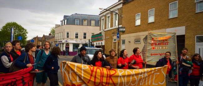 Pro Choice Direct Action 9th May 2015