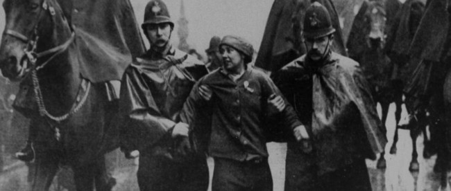 Sylvia-Pankhurst-being-arrested